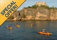 Caribbean Cruise Excursions in Curacao | Coastline Kayak Tour in Curacao